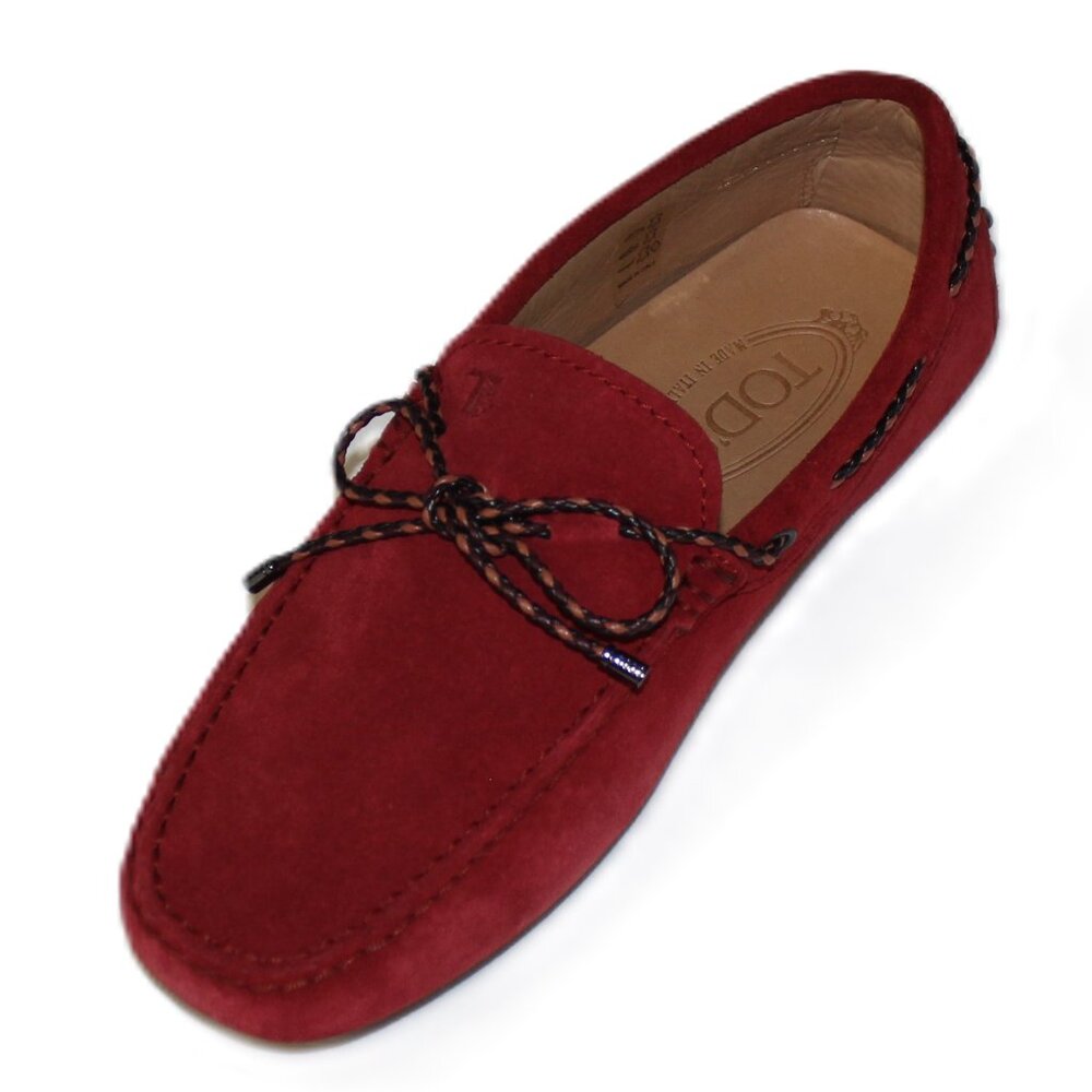 TOD'S MEN'S LACCETTO NEW GOMMINI 122 REO PORPORA DRIVING SHOES UK5/US 6